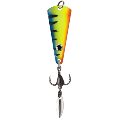 VMC Bladed Tingler Spoon - Glow Hot Perch