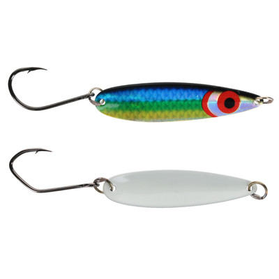 Silver Horde Kingfisher Trolling Spoon UV Glow Salt Patrol