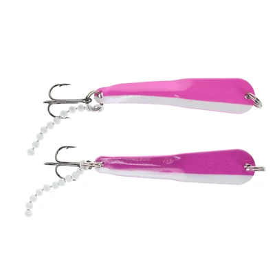 Iron Decoy Walleye Series Spoon Glow Pink