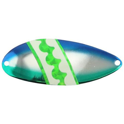 ACME Tackle Little Cleo Spoon Super Glow Blue Dolphin