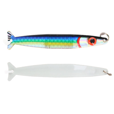Silver Horde Coho Killer Slide Hammer Trolling Spoon UV Glow Salt Patrol