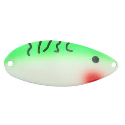 Little Cleo Spoon - Glow Green/Alewife by Acme Tackle Company at Fleet Farm