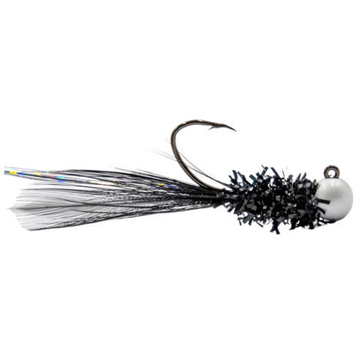Widow Maker Lures Tungsten Shimmer Jig Pearl-Black