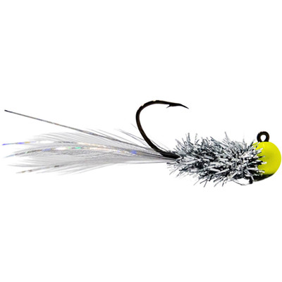 Widow Maker Lures Tungsten Shimmer Jig Chartreuse-Silver
