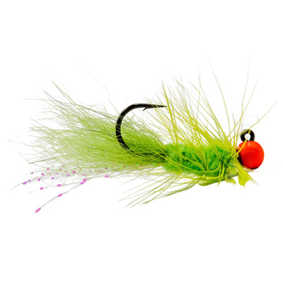 Widow Maker Lures Tungsten Bugger Jig Chartreuse