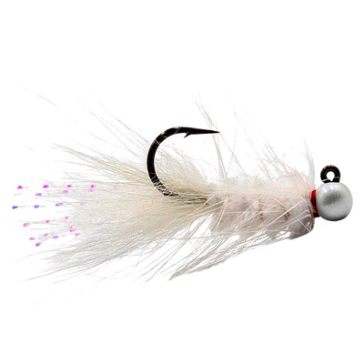 Widow Maker Lures Tungsten Bugger Jig White