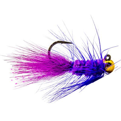 Widow Maker Lures Tungsten Bugger Jig Purple