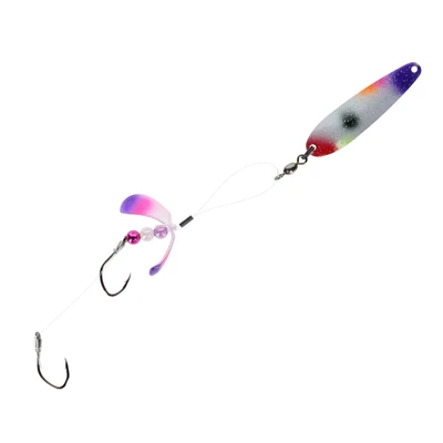 Dutch Fork Dead Eye Trolling Rig - Pink Panties Holographic