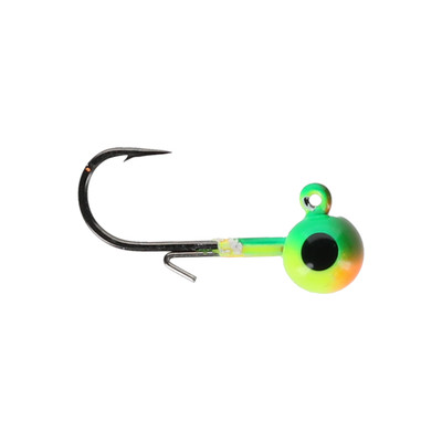 Widow Maker Tungsten Panfish Jigheads - Size 8 Firetiger Glow