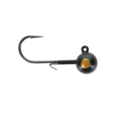 Widow Maker Tungsten Panfish Jigheads - Size 6 Black