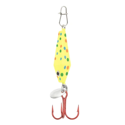 Clam Diamond Drop Tungsten Spoon - Chartreuse Wonderbread