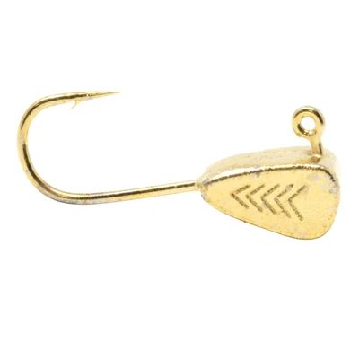 Clam Drop Kick Tungsten Jig - Gold