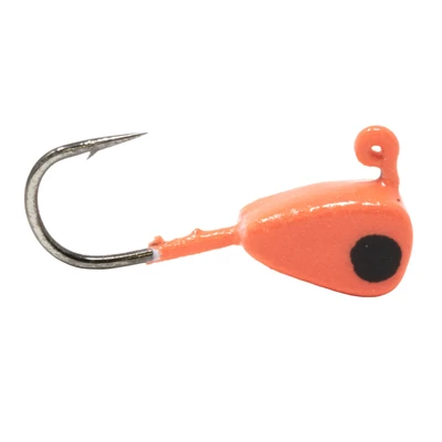 Clam Drop Kick Tungsten Jig - Red Glow