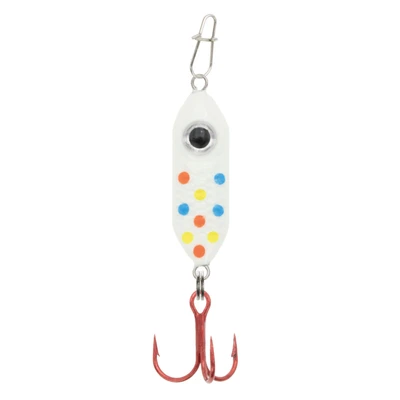 Clam Rattlin' Drop Tungsten Spoon - White Wonderbread