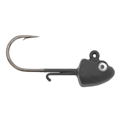 Clam Glide Drop Tungsten Jig - Matte Black