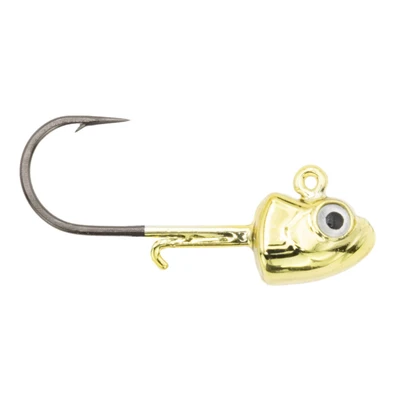 Clam Glide Drop Tungsten Jig - Metalic Gold