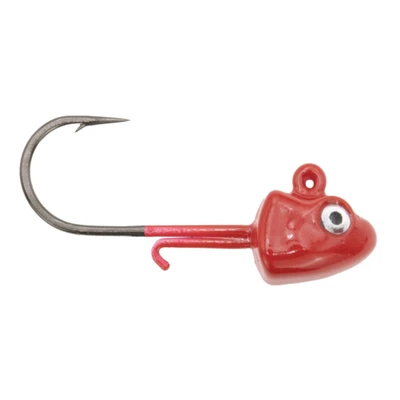 Clam Glide Drop Tungsten Jig - Red