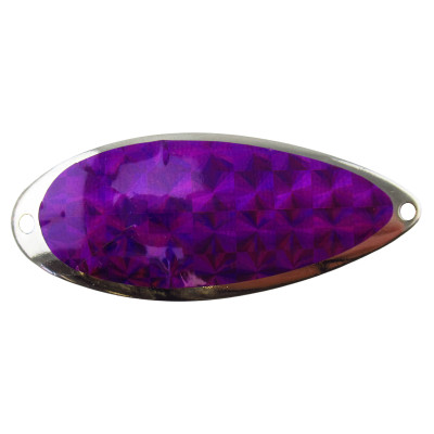 ACME Tackle Little Cleo Spoon Purple Silver Foil