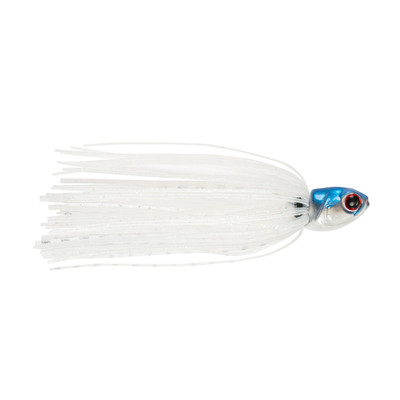 6th Sense Line-Through Swim Jig White Ice