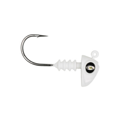 JYG Pro Chubby Jig Head - Size 7/0 Pearl