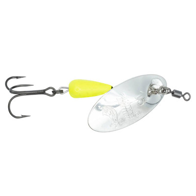 Panther Martin Custom Salmon & Steelhead Spinners Silver - Chartreuse