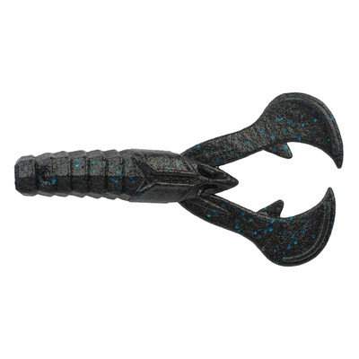 Berkley Powerbait MaxScent Crud Craw Black Blue Fleck