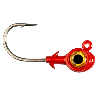 Z-Man Trout Eye X Jig Head - Red/Gold