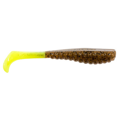 Z-Man Swimmin' Trout Trick Rootbeer-Chartreuse Tail