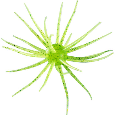Hideup Coike JDM 17mm Urchin Bait Chartreuse Green/Gold Flake