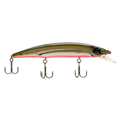 Hideup HU-Minnow 111SP Jerkbait Black Back Silver