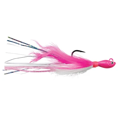 SPRO Power Bucktail Jig - Custom Pink Flash