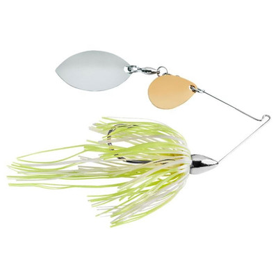 War Eagle Finesse Spinnerbait Hot White Chartreuse - N