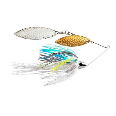 War Eagle Hammered Double Willow Spinnerbait Sexxy Shad - N
