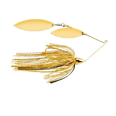 War Eagle Double Willow Spinnerbait Hot Blue Herring