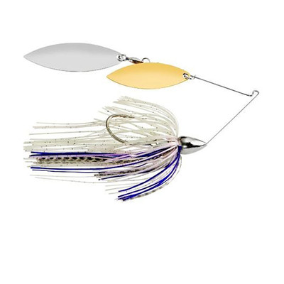 War Eagle Double Willow Spinnerbait Purple Shad