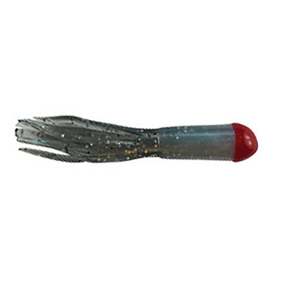 Southern Pro Tri Color Lit'l Hustler Soft Bait Red/Pearl/Smoke Sparkle