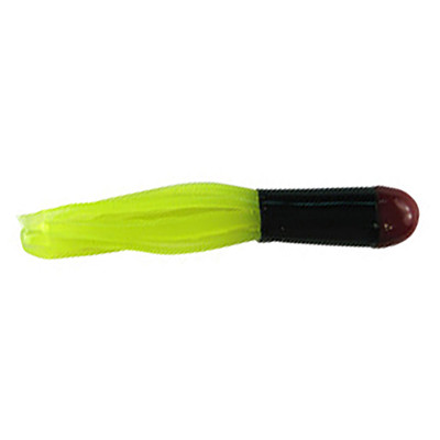 Southern Pro Tri Color Lit'l Hustler Soft Bait Red/Black/Chartreuse