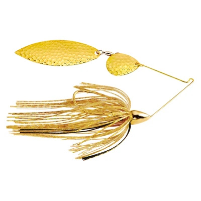 War Eagle Hammered Tandem Willow Spinnerbait - Gold Shiner - G