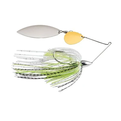 War Eagle Tandem Willow Spinnerbait - Nickel Spot Remover