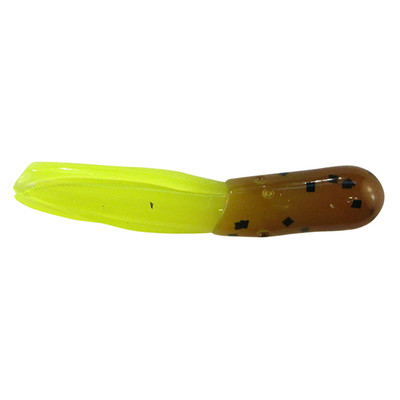 Southern Pro Lit'l Hustler Soft Bait Pumpkin-Chartreuse