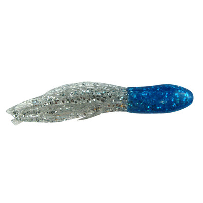 Southern Pro Lit'l Hustler Soft Bait Blue-Clear Sparkle