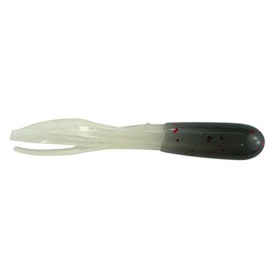 Southern Pro Glow Lit'l Hustler Soft Bait Smoke Neon/Glow