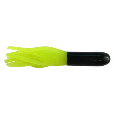 Southern Pro Glow Lit'l Hustler Soft Bait Black/Chartreuse