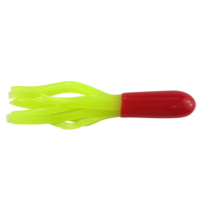 Southern Pro Glow Lit'l Hustler Soft Bait Red/Chartreuse