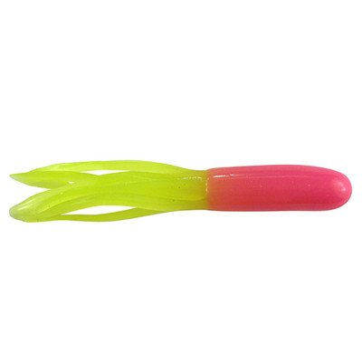Southern Pro Glow Lit'l Hustler Soft Bait Pink/Chartreuse