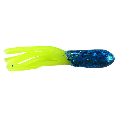 Southern Pro Scalehead Lit'l Hustler Soft Bait Blue/Chartreuse
