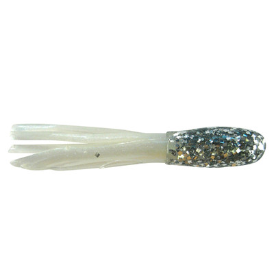 Southern Pro Scalehead Lit'l Hustler Soft Bait Silver/White