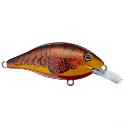Bassmooch Midge Crankbait Dark Brown Craw
