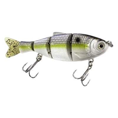 Bassmooch Donkey Bite Swimbait - Chartreuse Shad
