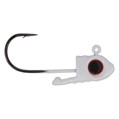 Bonehead Crappie Scope Jig Head White